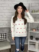 Load image into Gallery viewer, Be Mine Heart Sweater