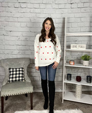 Load image into Gallery viewer, Be Mine Heart Sweater