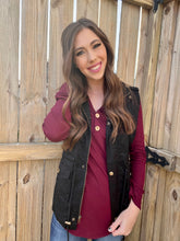 Load image into Gallery viewer, Women's Black Utility Vest