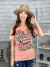 Load image into Gallery viewer, Friends In Low Places Graphic Tee Shirt