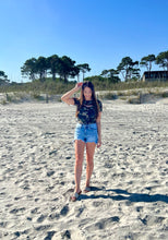 Load image into Gallery viewer, Camo Cutout Short Sleeve Bodysuit