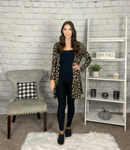 Load image into Gallery viewer, Leopard Print Cardigan