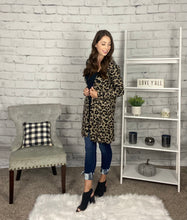 Load image into Gallery viewer, Leopard Print Cardigan