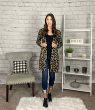 Load image into Gallery viewer, Leopard Print Cardigan
