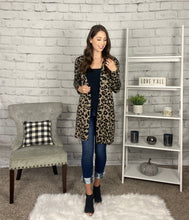 Load image into Gallery viewer, Leopard Print Cardigan