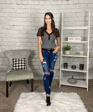 Load image into Gallery viewer, Sweet and Sassy Lace Bodysuit