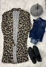 Load image into Gallery viewer, Leopard Print Cardigan