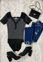 Load image into Gallery viewer, Sweet and Sassy Lace Bodysuit