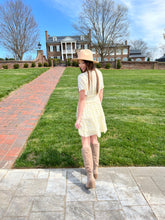 Load image into Gallery viewer, Short Sleeve Lemon Print Woven Dress