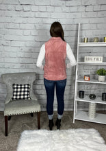Load image into Gallery viewer, Spread Love Blush Fleece Vest