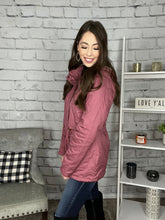 Load image into Gallery viewer, Still The One Mauve Utility Jacket