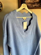 Load image into Gallery viewer, Baby Blue Scalloped Sweater
