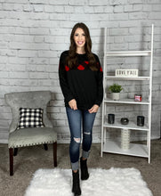 Load image into Gallery viewer, Crimson Buffalo Plaid Pullover Sweater
