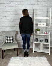 Load image into Gallery viewer, Crimson Buffalo Plaid Pullover Sweater
