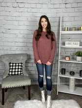 Load image into Gallery viewer, Crushing On You Mauve Metallic Tunic
