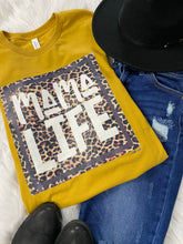 Load image into Gallery viewer, Mustard Mama Life Graphic Tee Shirt

