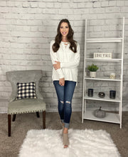Load image into Gallery viewer, Crisscross Confetti Pullover Sweater
