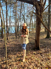 Load image into Gallery viewer, Plus Size Olive Utility Jacket
