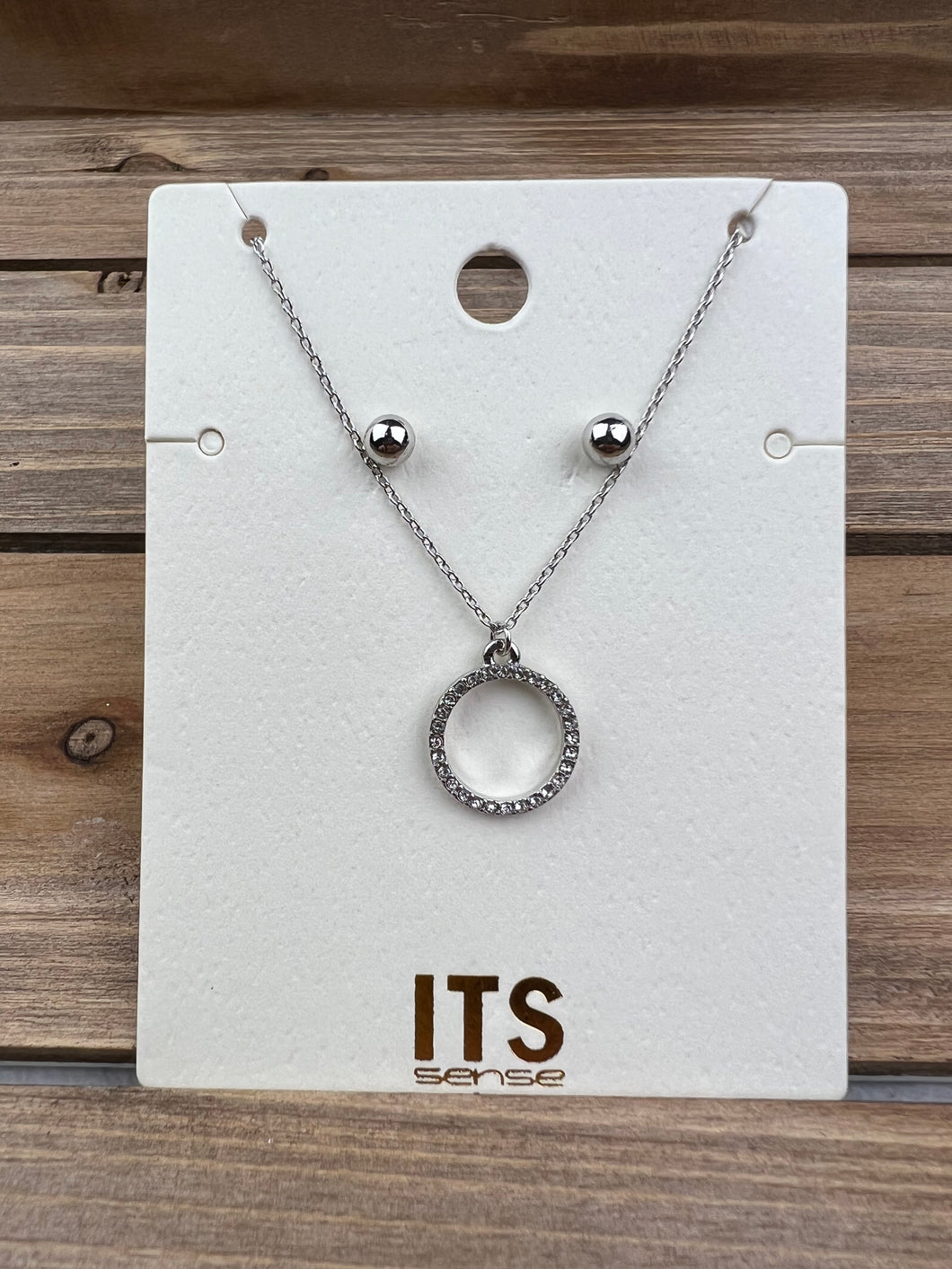 Silver Circle Necklace