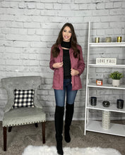 Load image into Gallery viewer, Still The One Mauve Utility Jacket

