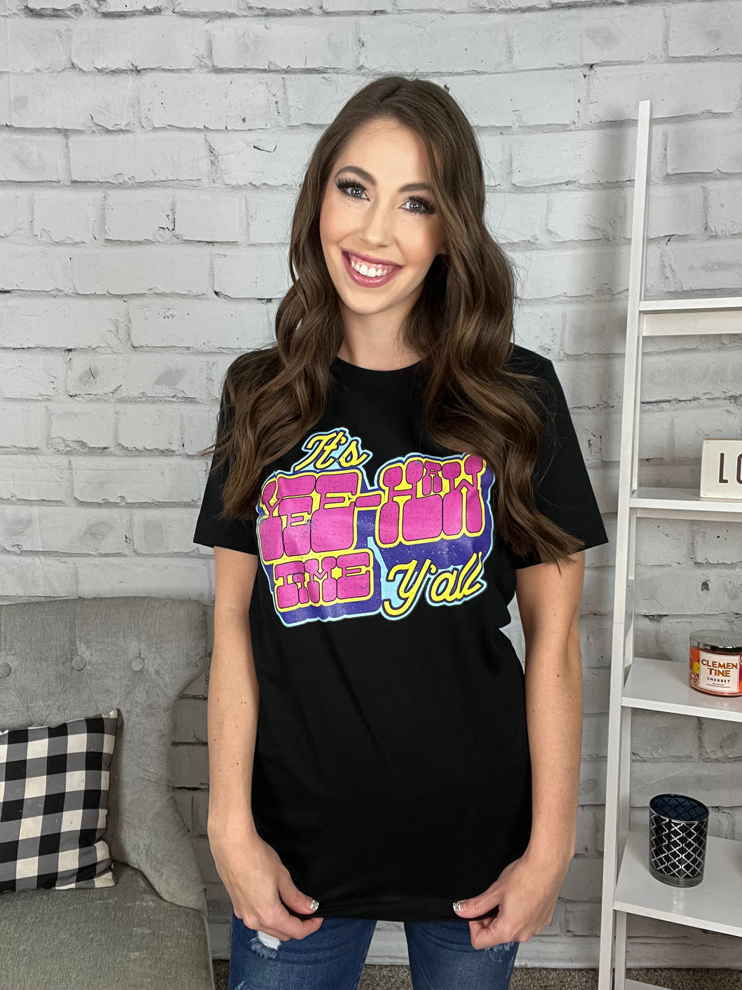 Yee-Haw Time Graphic Tee Shirt